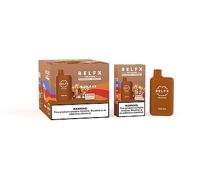RELFX Bar BC 5000 5k Puffs Disposable Vape Wholesale - High-capacity disposable vaping device