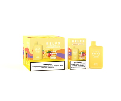RELFX Bar BC 5000 5k Puffs Disposable Vape Wholesale - High-capacity disposable vaping device
