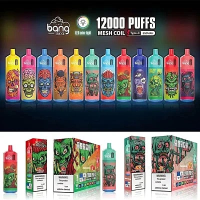 Bang Box 12000 Puffs disponibel vape - högkapacitet engångs vaping enhet