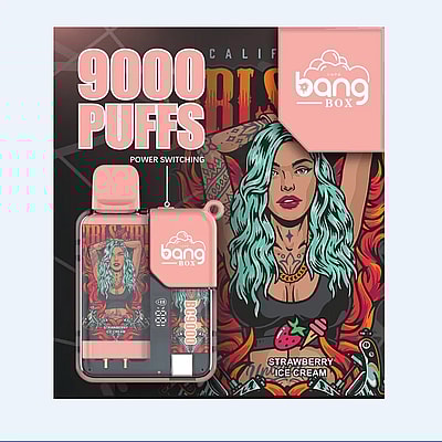 Vape usa e getta originale Bang Box 9000 9k all'ingrosso - Dispositivo di vaporizzazione usa e getta ad alta capacità