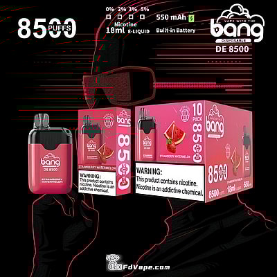 Vape monouso originale Bang DE 8500 Puffs all'ingrosso - Dispositivo di svapo monouso ad alta capacità