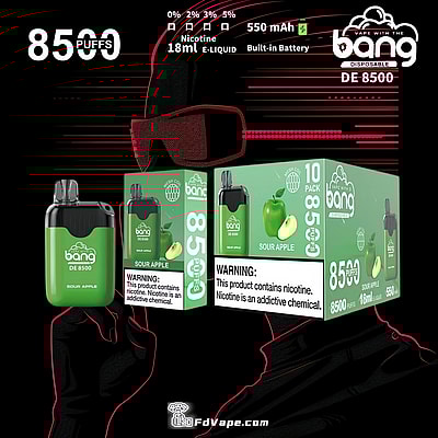 Vape monouso originale Bang DE 8500 Puffs all'ingrosso - Dispositivo di svapo monouso ad alta capacità