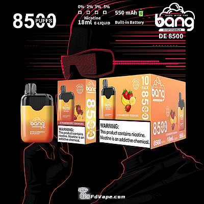 Vape monouso originale Bang DE 8500 Puffs all'ingrosso - Dispositivo di svapo monouso ad alta capacità