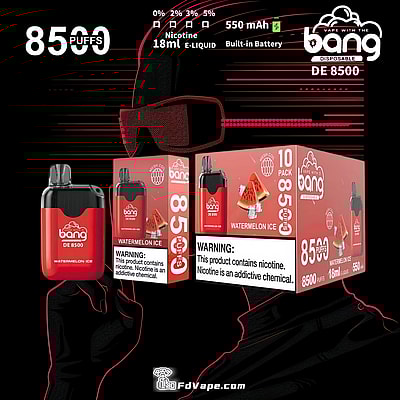Vape monouso originale Bang DE 8500 Puffs all'ingrosso - Dispositivo di svapo monouso ad alta capacità