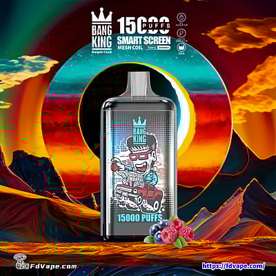 Nuovo modello cinese Bang King 15000 15k Puffs Vape usa e getta - Dispositivo di vaporizzazione usa e getta ad alta capacità