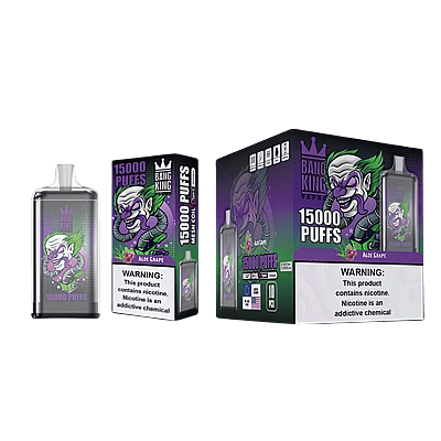 Nouveau modèle chinois Bang King 15000 15k Puffs Vape jetable - Dispositif de vape jetable haute capacité
