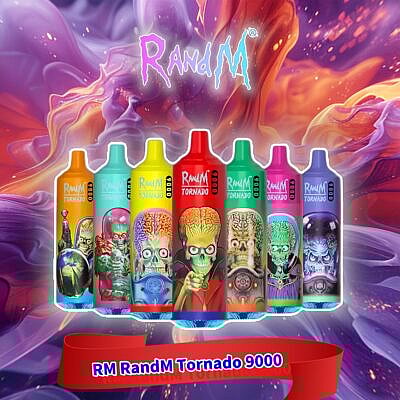 RandM Tornado 9000 9k Puffs Disposable Vape - High-capacity disposable vaping device