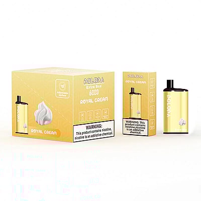 DOLODA Extra Box 6000 Puffs Disposable Vape - High-capacity disposable vaping device.