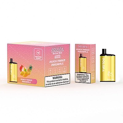 DOLODA Extra Box 6000 Puffs Disposable Vape - High-capacity disposable vaping device.