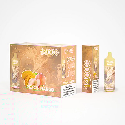Original Wholesale ELF BOX 14000 Puffs Disposable Vape - High-capacity disposable vaping device