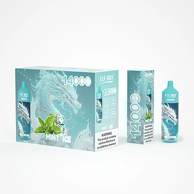 Original Wholesale ELF BOX 14000 Puffs Disposable Vape - High-capacity disposable vaping device