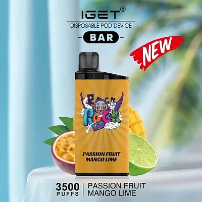 IGET Bar inizia a fissare elevati i nostri standard, con spazio di archiviazione sufficiente per fornire 12 ml di liquido elettronico e 3500 sbuffi, questo modello supererà le tue aspettative. Con la Bar puoi goderti un look sofisticato con la sua custodia in alluminio nero premium e il comodo bocchino. Fai facilmente un tiro dalla tanica e goditi un momento di relax durante la giornata. La Bar è un modello perfetto per il vapore da intermedio ad avanzato