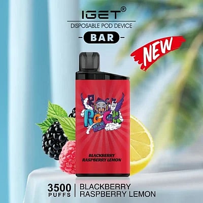 IGET Bar inizia a fissare elevati i nostri standard, con spazio di archiviazione sufficiente per fornire 12 ml di liquido elettronico e 3500 sbuffi, questo modello supererà le tue aspettative. Con la Bar puoi goderti un look sofisticato con la sua custodia in alluminio nero premium e il comodo bocchino. Fai facilmente un tiro dalla tanica e goditi un momento di relax durante la giornata. La Bar è un modello perfetto per il vapore da intermedio ad avanzato