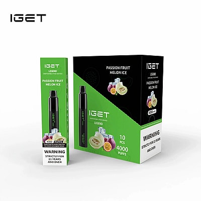 IGET Legend 5% Nicotine Disposable Vape 4000 Puff