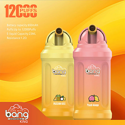 Chinese New Model Bang King 12000 12k Puffs Disposable Vape - High-capacity disposable vape device