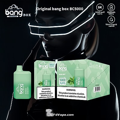 Original Wholesale Bang Box BC 5000 5k Puffs Vape descartável - dispositivo vape descartável de alta capacidade