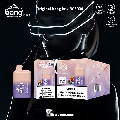 Original Bang Box BC 5000 Puffs Vape Descartável