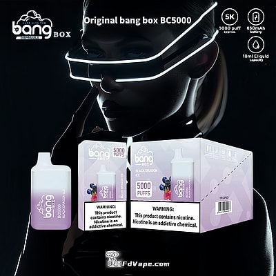 Original Bang Box BC 5000 Puffs Vape Descartável