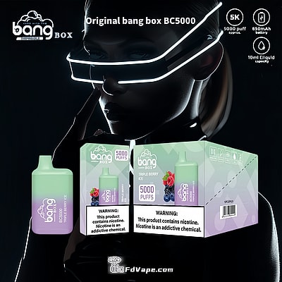 Original Wholesale Bang Box BC 5000 5k Puffs Vape descartável - dispositivo vape descartável de alta capacidade