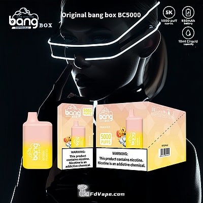 Original Wholesale Bang Box BC 5000 5k Puffs Vape descartável - dispositivo vape descartável de alta capacidade