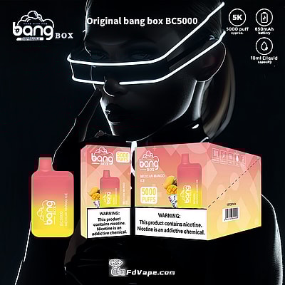 Original Wholesale Bang Box BC 5000 5k Puffs Vape descartável - dispositivo vape descartável de alta capacidade