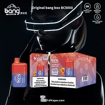 Original Wholesale Bang Box BC 5000 5k Puffs Vape descartável - dispositivo vape descartável de alta capacidade