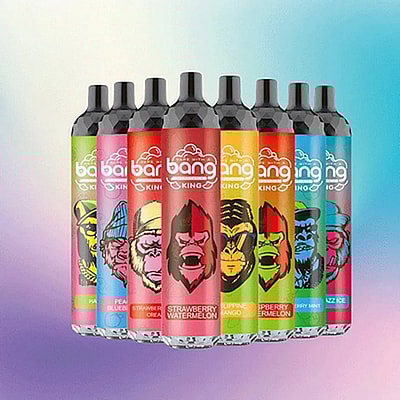 Bang King Vape 6000 baforadas 0% 2% 3% 5% Pod descartável de nicotina vape