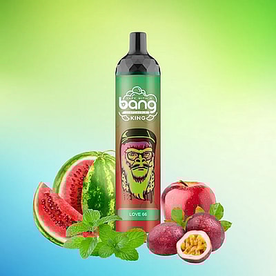 Bang King Vape 6000 baforadas 0% 2% 3% 5% Pod descartável de nicotina vape