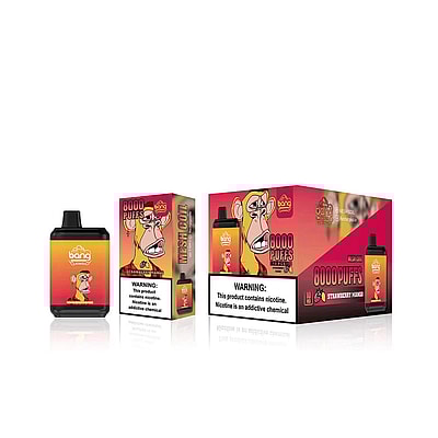 Bang King vape 8000 baforadas 0% 2% 3% 5% cápsula descartável de nicotina