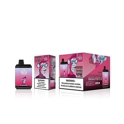 Bang King vape 8000 baforadas 0% 2% 3% 5% cápsula descartável de nicotina