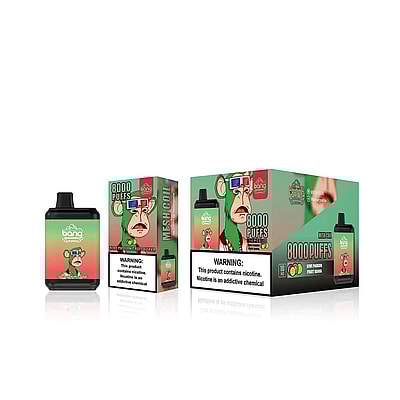 Bang King vape 8000 baforadas 0% 2% 3% 5% cápsula descartável de nicotina