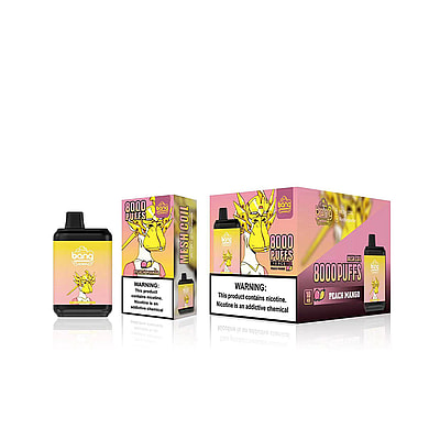 Bang King vape 8000 baforadas 0% 2% 3% 5% cápsula descartável de nicotina