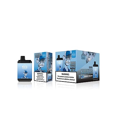 Bang King vape 8000 baforadas 0% 2% 3% 5% cápsula descartável de nicotina