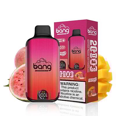 Vape usa e getta con display a LED Bang 20000 da 20k - Dispositivo di vaporizzazione usa e getta ad alta capacità con display a LED