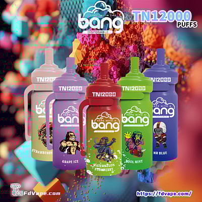 Vape monouso originale BANG Tn 12000 12k all'ingrosso - Dispositivo di svapo monouso ad alta capacità