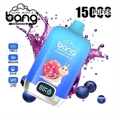 Bang Digital 15000 15k Puffs LED Power Display Vape desechable original al por mayor - Dispositivo de vapeo desechable de alta capacidad con pantalla de alimentación LED