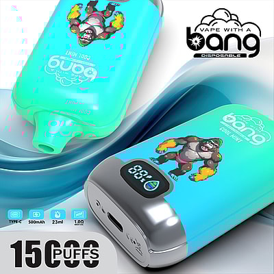Bang Digital 15000 15k Puffs LED Power Display Vape desechable original al por mayor - Dispositivo de vapeo desechable de alta capacidad con pantalla de alimentación LED