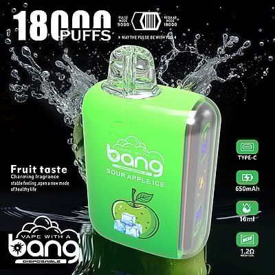 Bang Rocket 18000 Puffs Vape monouso - Dispositivo di vaporizzazione monouso ad alta capacità con 18000 puffs