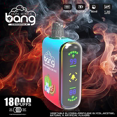 Bang Rocket 18000 Puffs Vape monouso - Dispositivo di vaporizzazione monouso ad alta capacità con 18000 puffs