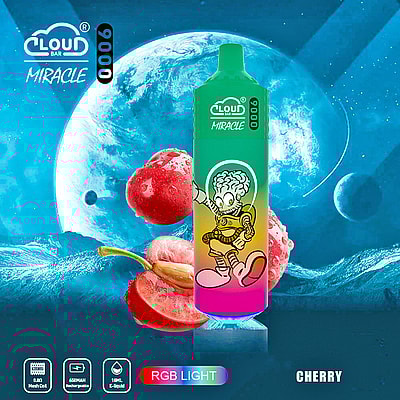 Cloud Bar 9000 Puffs Disposable Vape - High-capacity disposable vape device offering 9000 puffs