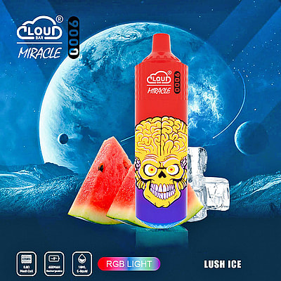 Cloud Bar 9000 Puffs Disposable Vape - High-capacity disposable vape device offering 9000 puffs