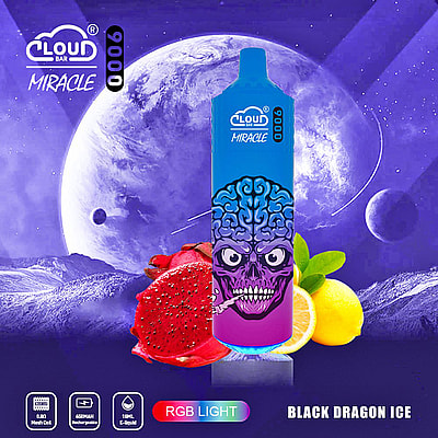 Cloud Bar 9000 Puffs Disposable Vape - High-capacity disposable vape device offering 9000 puffs