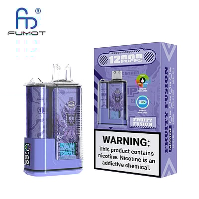 RandM Crystal 12000 Puffs Vape Descartável - Dispositivo vape descartável de alta capacidade que oferece 12.000 baforadas