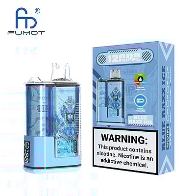 RandM Crystal 12000 Puffs Vape Descartável - Dispositivo vape descartável de alta capacidade que oferece 12.000 baforadas