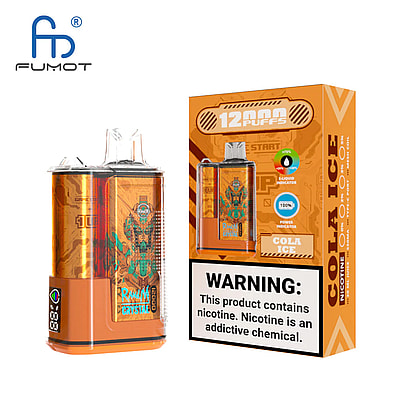 RandM Crystal 12000 Puffs Vape Descartável - Dispositivo vape descartável de alta capacidade que oferece 12.000 baforadas