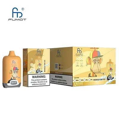Randm Digital Box 12000 Puffs Vape Descartável - Dispositivo vape descartável de alta capacidade que oferece 12.000 baforadas