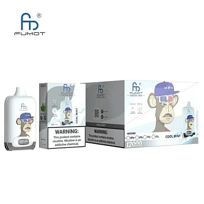 Randm Digital Box 12000 Puffs Vape Descartável - Dispositivo vape descartável de alta capacidade que oferece 12.000 baforadas