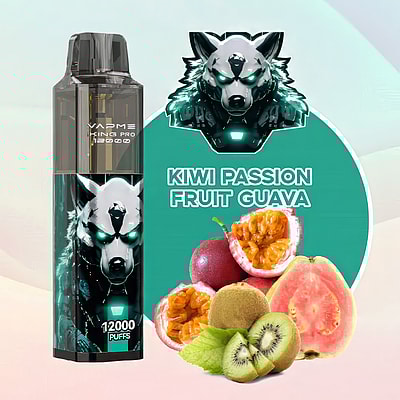 VAPME KING PRO 12000 Puffs Wegwerpvape - Wegwerpvape-apparaat met hoge capaciteit met 12000 trekjes