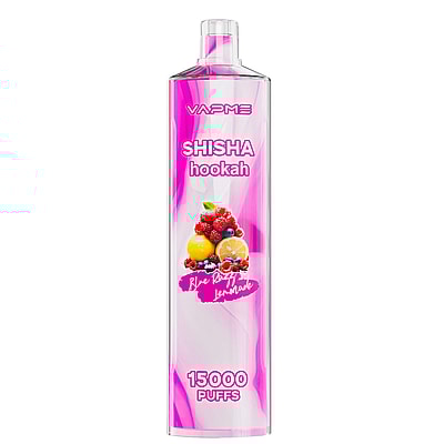 Vapme Shisha Hookah 15000 15k Puffs Jetable Vape - Dispositif de vape jetable haute capacité offrant 15000 bouffées