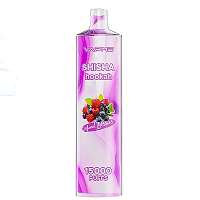 Vapme Shisha Hookah 15000 15k Puffs Jetable Vape - Dispositif de vape jetable haute capacité offrant 15000 bouffées